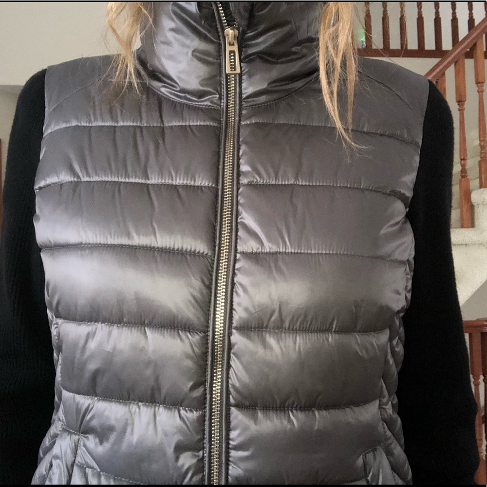 Calvin Klein silvery grey/black jacket - Picture 15 of 15